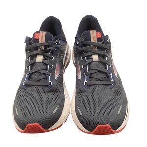 Brooks Adrenaline GTS 22 Charcoal and Crimson Athletic Shoes size 10.5‎